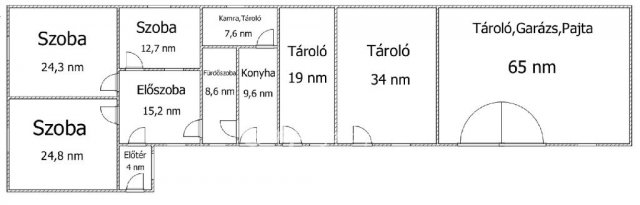 Eladó családi ház, Devecseren 9.9 M Ft, 3 szobás