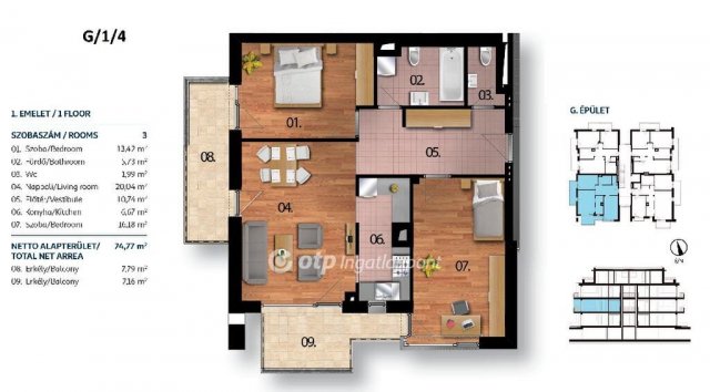 Eladó téglalakás, Budapesten, XI. kerületben 105.887 M Ft