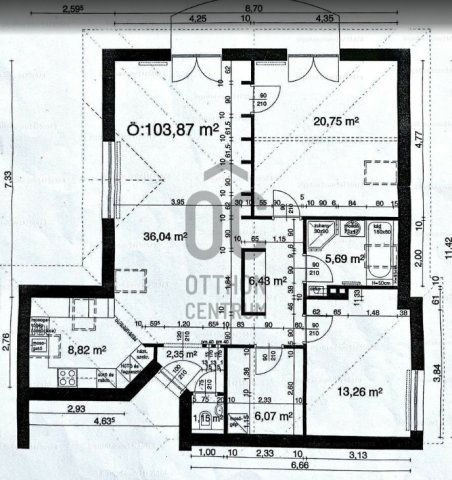 Eladó téglalakás, Budapesten, III. kerületben 145 M Ft, 3 szobás