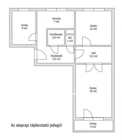 Eladó panellakás, Budapesten, X. kerületben 64.89 M Ft, 3 szobás