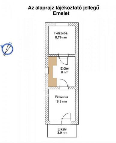 Eladó nyaraló, Nyúlon 59 M Ft, 1+3 szobás / költözzbe.hu