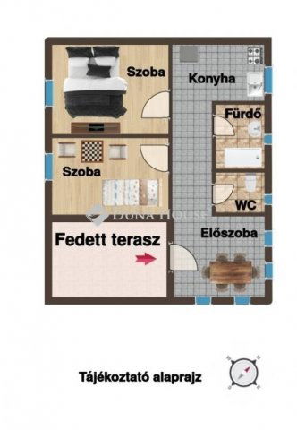 Eladó családi ház, Veresegyházon 59.9 M Ft, 2 szobás
