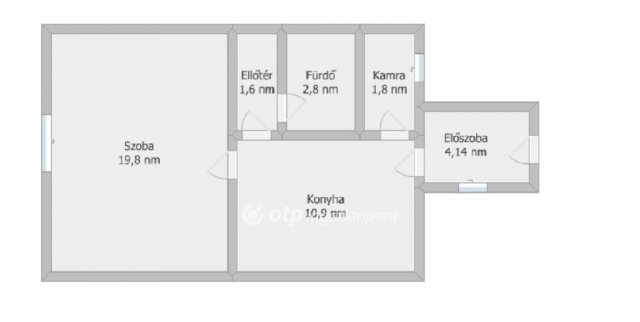 Eladó családi ház, Szekszárdon 12.5 M Ft, 1 szobás
