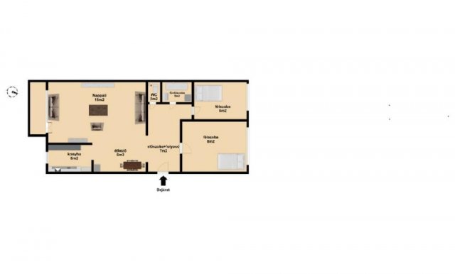 Eladó panellakás, Budapesten, XIII. kerületben 87.9 M Ft