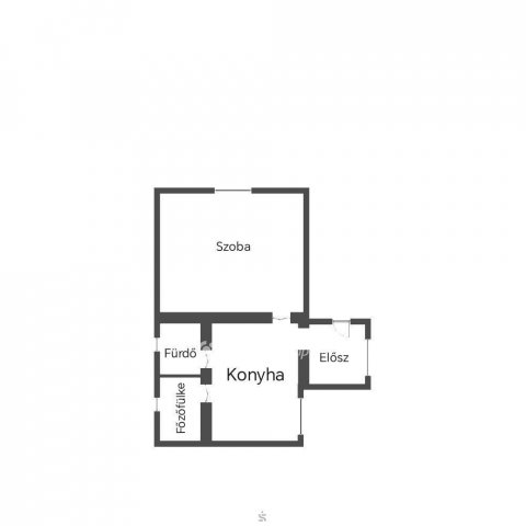 Eladó családi ház, Fegyverneken 19 M Ft, 1 szobás