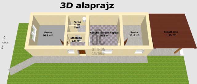 Eladó családi ház, Egerbocson 19.5 M Ft, 2 szobás