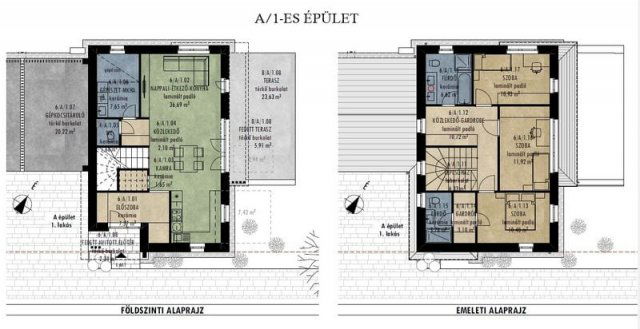 Eladó ikerház, Diósdon 189 M Ft, 4 szobás / költözzbe.hu