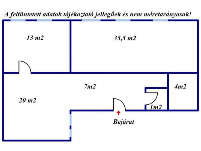 Eladó családi ház, Balassagyarmaton 21.5 M Ft, 2 szobás