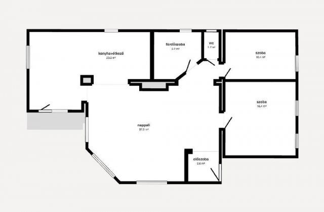 Eladó családi ház, Miskolcon 78.9 M Ft, 3 szobás