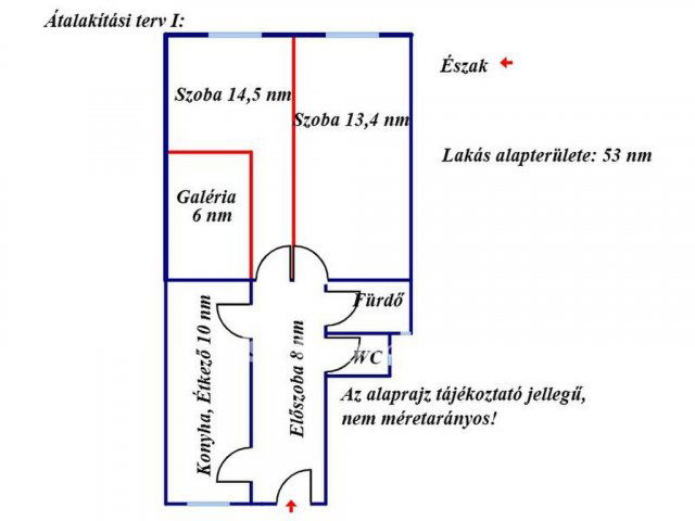 Eladó téglalakás, Budapesten, VIII. kerületben 64.9 M Ft