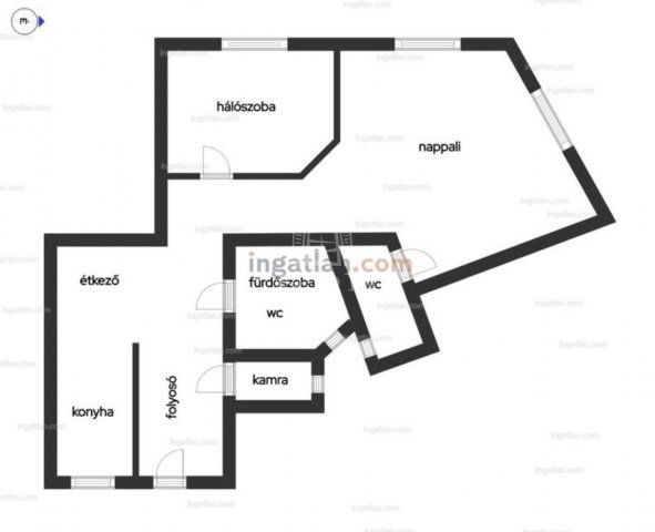 Eladó téglalakás, Budapesten, VIII. kerületben 89.9 M Ft