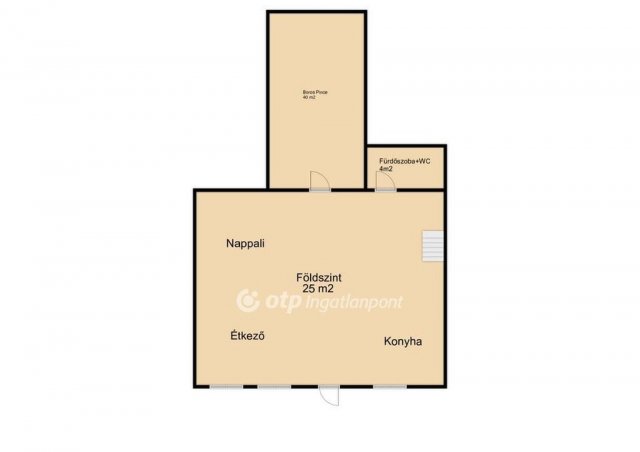 Eladó sorház, Tokajban 79 M Ft, 1+1 szobás / költözzbe.hu
