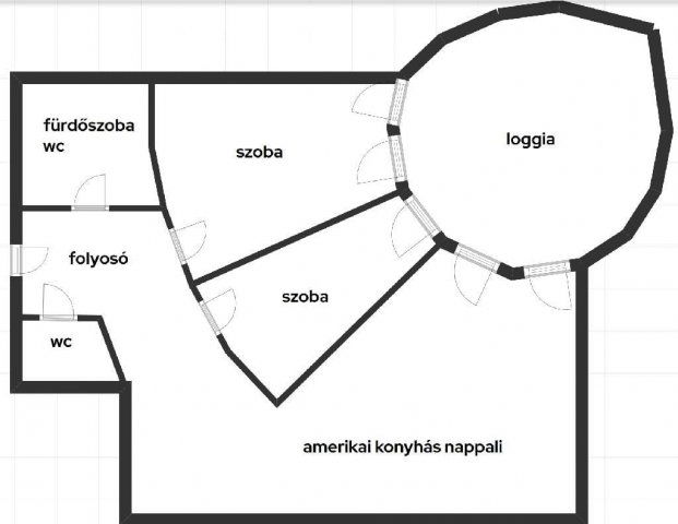Eladó téglalakás, Budapesten, X. kerületben 75.9 M Ft, 2 szobás