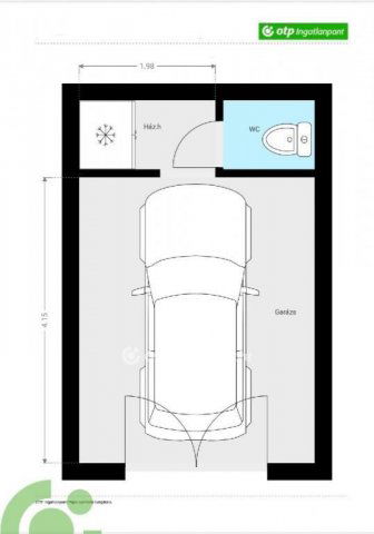 Eladó garázs, Pápán 11.9 M Ft / költözzbe.hu