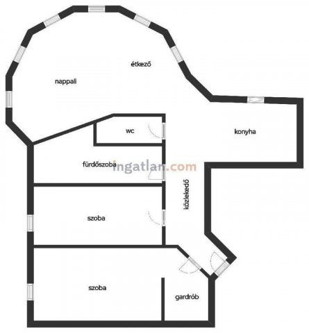 Eladó téglalakás, Miskolcon 74.49 M Ft, 3 szobás