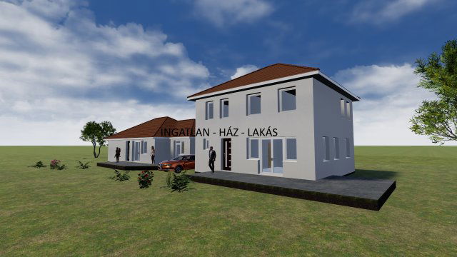 Eladó ikerház, Gödöllőn 129.9 M Ft, 5 szobás