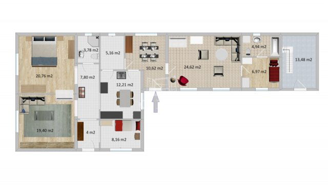 Eladó családi ház, Perőcsényen 56.9 M Ft, 4+1 szobás