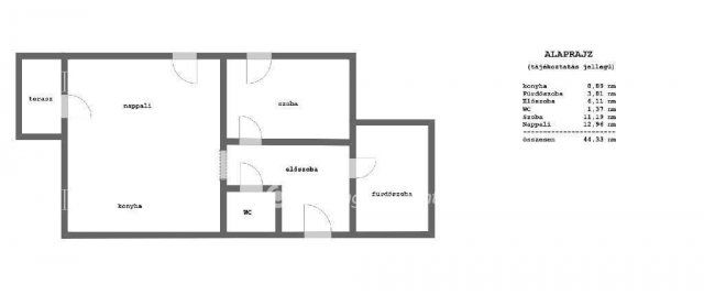 Eladó téglalakás, Mosonmagyaróváron 68.9 M Ft, 2 szobás