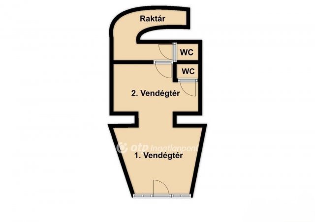 Kiadó üzlethelyiség, Budapesten, VII. kerületben 462 E Ft / hó