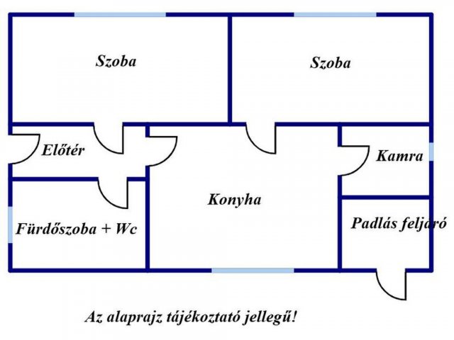 Eladó családi ház, Tiszadadán 20 M Ft, 2 szobás