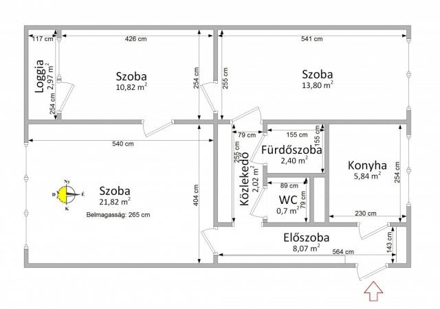 Eladó panellakás, Budapesten, XIV. kerületben 68 M Ft, 3 szobás