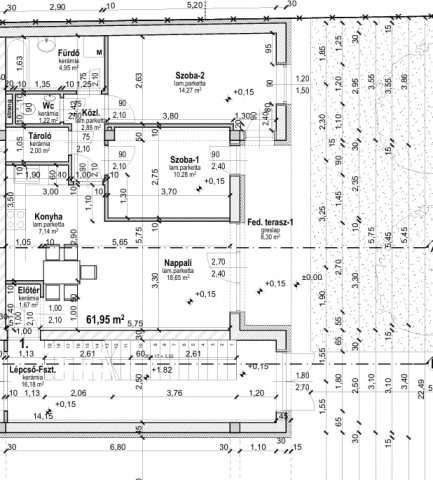Eladó téglalakás, Tégláson 61.9 M Ft, 1+2 szobás