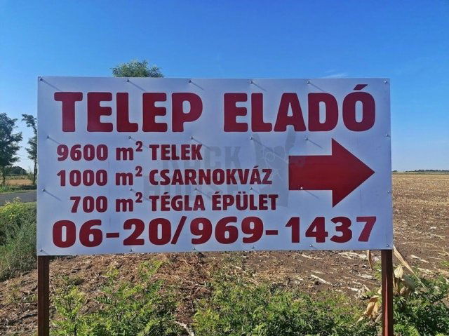 Eladó mezogazdasagi ingatlan, Csabaszabadiban 59 M Ft