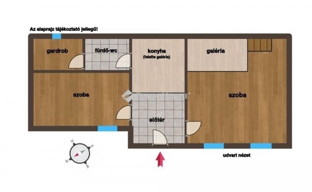 Eladó téglalakás, Budapesten, VII. kerületben 62 M Ft