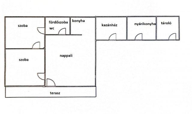 Eladó családi ház, Méhteleken 15.5 M Ft, 2 szobás