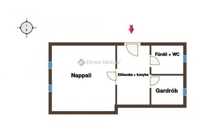 Eladó téglalakás, Budapesten, XIII. kerületben 39.9 M Ft