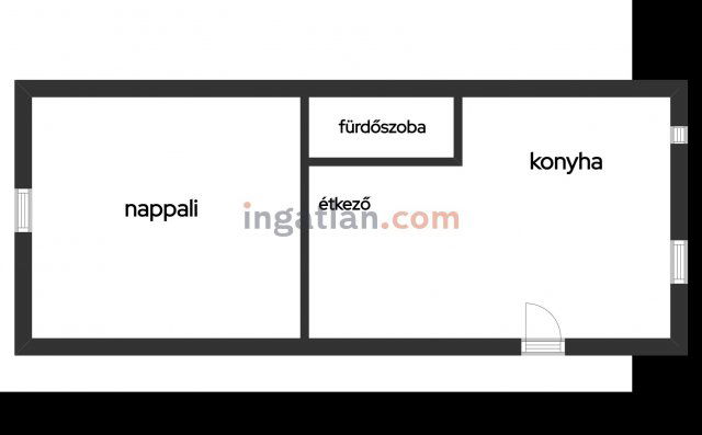 Eladó családi ház, Gyálon 55 M Ft, 1 szobás