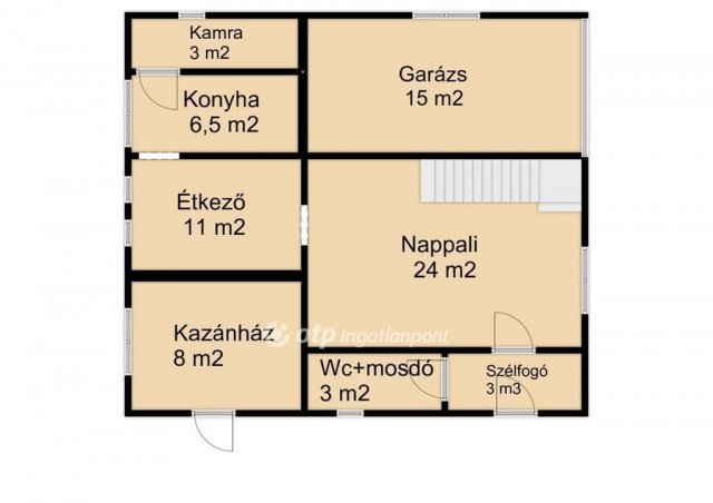 Eladó családi ház, Tokajban 139 M Ft, 3+1 szobás