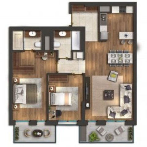 Eladó téglalakás, Budapesten, IX. kerületben, Soroksári úton