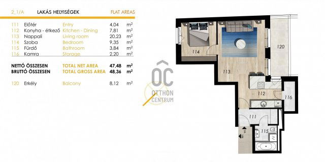 Eladó téglalakás, Budapesten, VIII. kerületben 87.9 M Ft