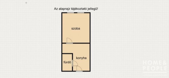 Eladó téglalakás, Szegeden 32.99 M Ft, 1 szobás