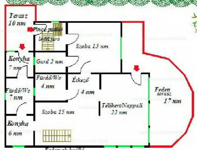 Eladó családi ház, Felsőpakonyban 134 M Ft, 4 szobás