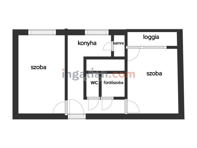 Kiadó panellakás, albérlet, Szegeden 130 E Ft / hó, 1+1 szobás