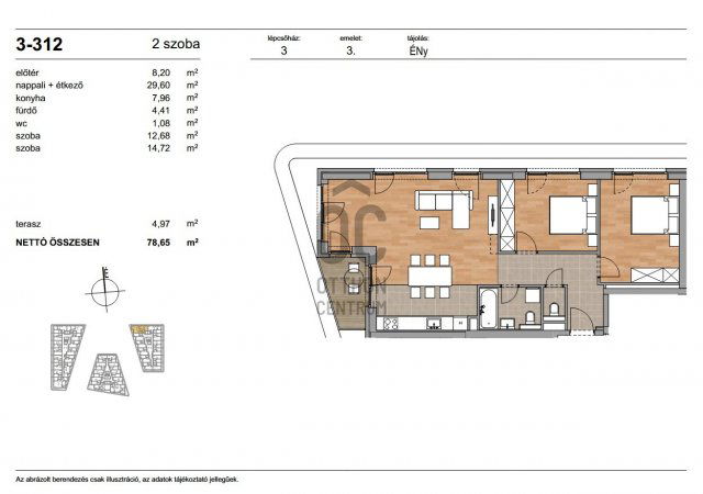 Eladó téglalakás, Budapesten, XI. kerületben 137.48 M Ft