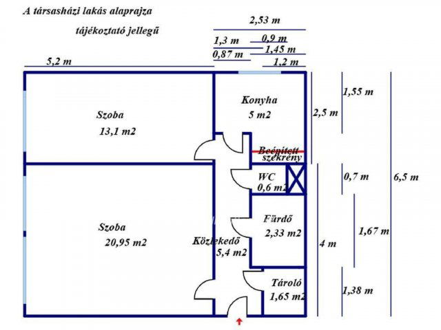 Eladó panellakás, Kiskunfélegyházán 29.9 M Ft, 2 szobás