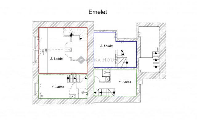 Eladó téglalakás, Budapesten, IX. kerületben 65 M Ft, 1 szobás