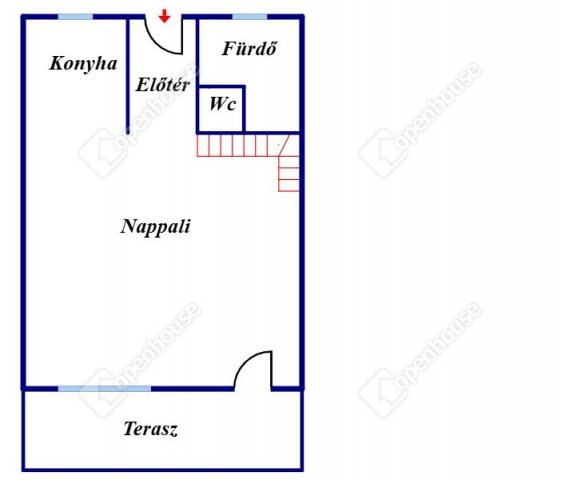 Eladó sorház, Hajdúsámsonon 65 M Ft, 4 szobás