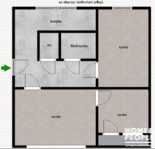 Eladó téglalakás, Szegeden 59.999 M Ft, 2+1 szobás