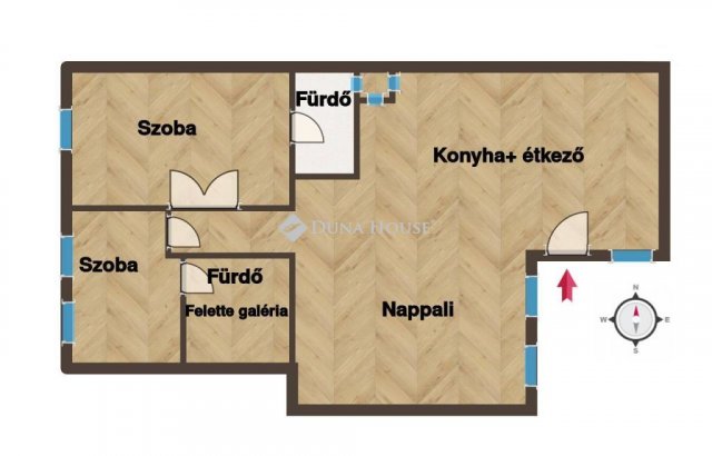 Eladó téglalakás, Budapesten, VI. kerületben 201.6 M Ft