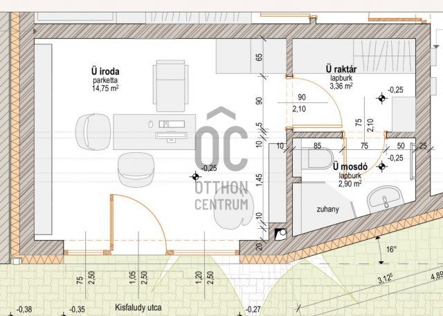 Eladó iroda, Budapesten, IV. kerületben 35.75 M Ft