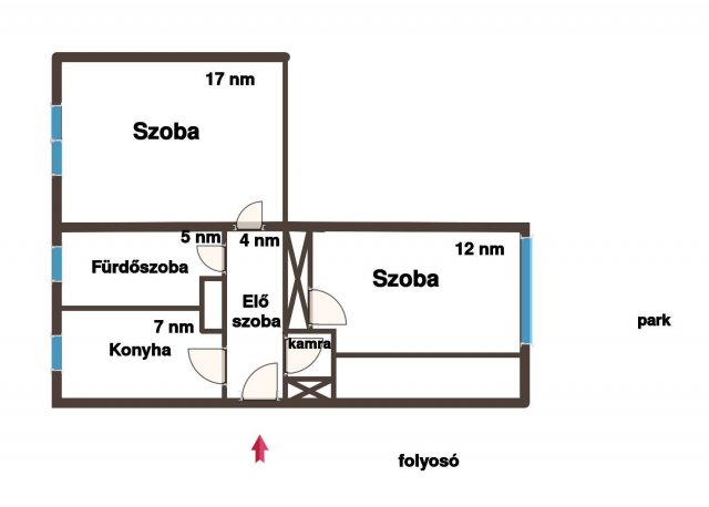 Eladó téglalakás, Budapesten, XXII. kerületben 59.99 M Ft