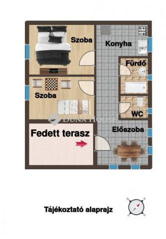 Eladó családi ház, Veresegyházon 59.9 M Ft, 2 szobás