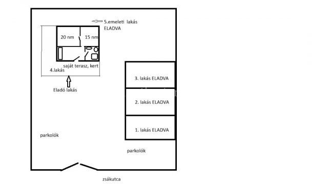 Eladó családi ház, Budapesten, XIX. kerületben 50 M Ft, 2 szobás