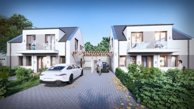 Eladó ikerház, Nemesvámoson 149 M Ft, 5 szobás