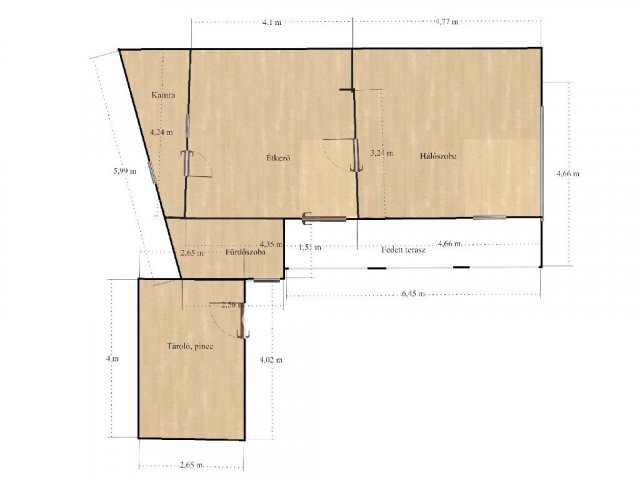 Eladó családi ház, Szilvásváradon 24.9 M Ft, 1 szobás