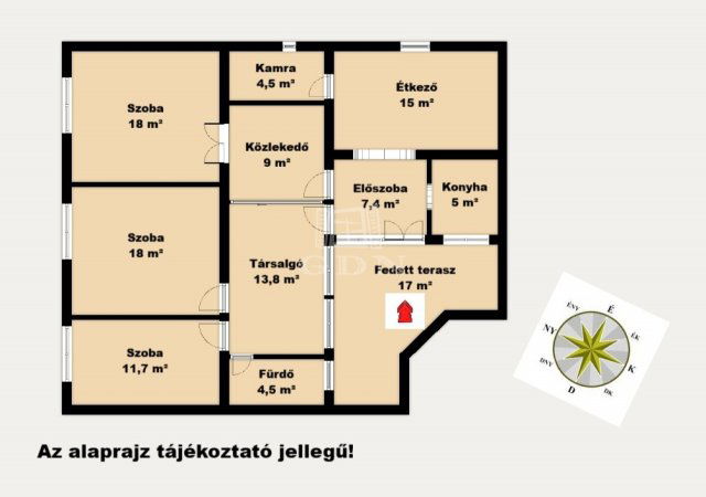 Eladó családi ház, Üllőn 79.9 M Ft, 3 szobás